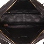 Vintage Chanel shoulder bag in black quilted leather - DETAIL 3