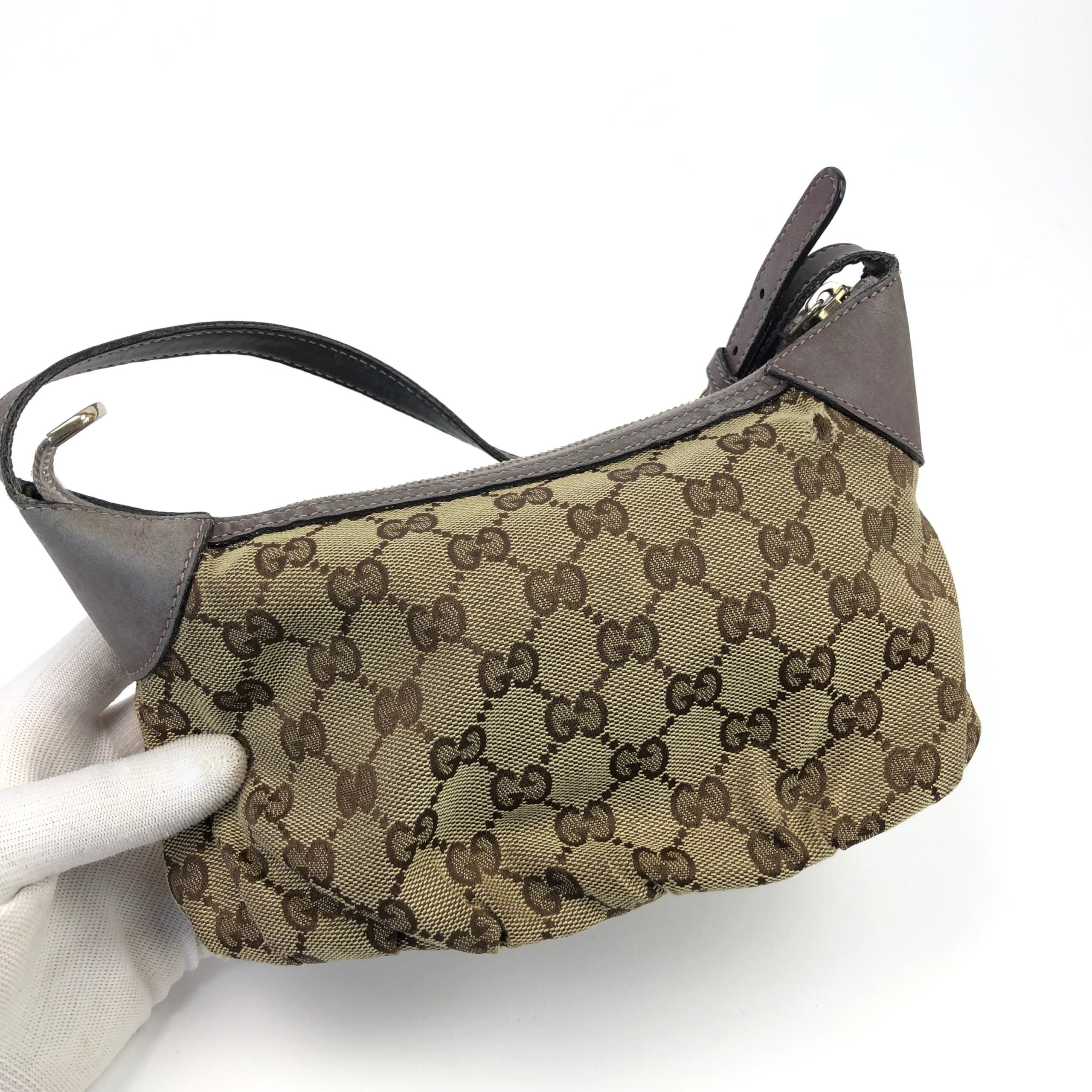 GUCCI MONOGRAM SHOULDER BAG