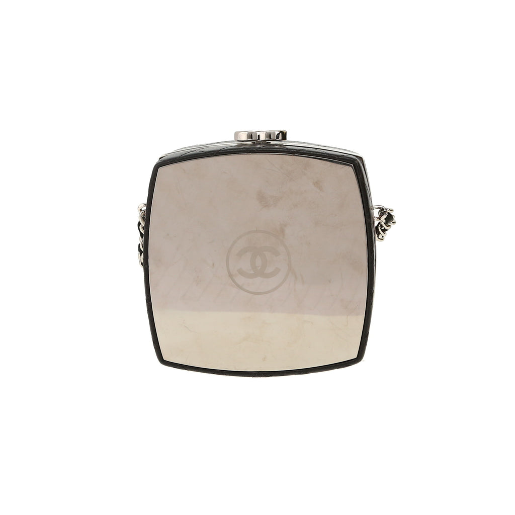Chanel Editions Limitées clutch in black quilted leather - DETAIL 4