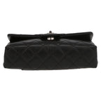 Chanel Pochette ceinture clutch-belt in black grained leather - DETAIL 4