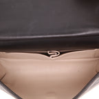 Chanel shoulder bag in black leather - DETAIL 4