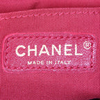 Chanel Timeless backpack in raspberry pink quilted leather - DETAIL 4