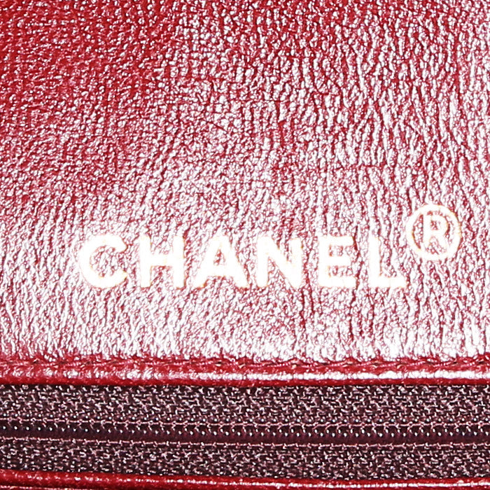 Chanel Timeless handbag in black quilted leather - DETAIL 4