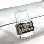FENDI SILVER BAGUETTE BAG