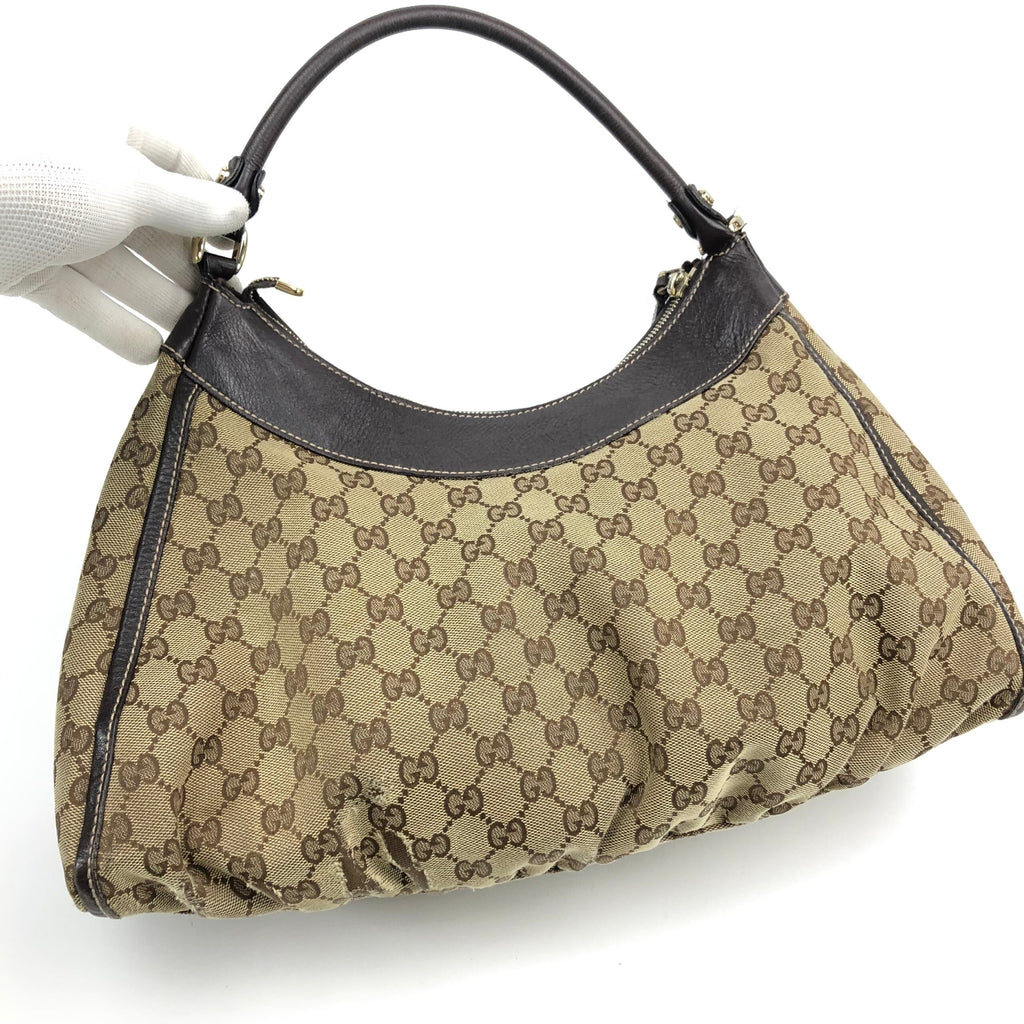 GUCCI MONOGRAM ABBEY SHOULDER BAG