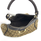 GUCCI ABBEY MONOGRAM SHOULDER BAG