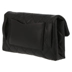 Chanel Pochette ceinture clutch-belt in black grained leather - DETAIL 5