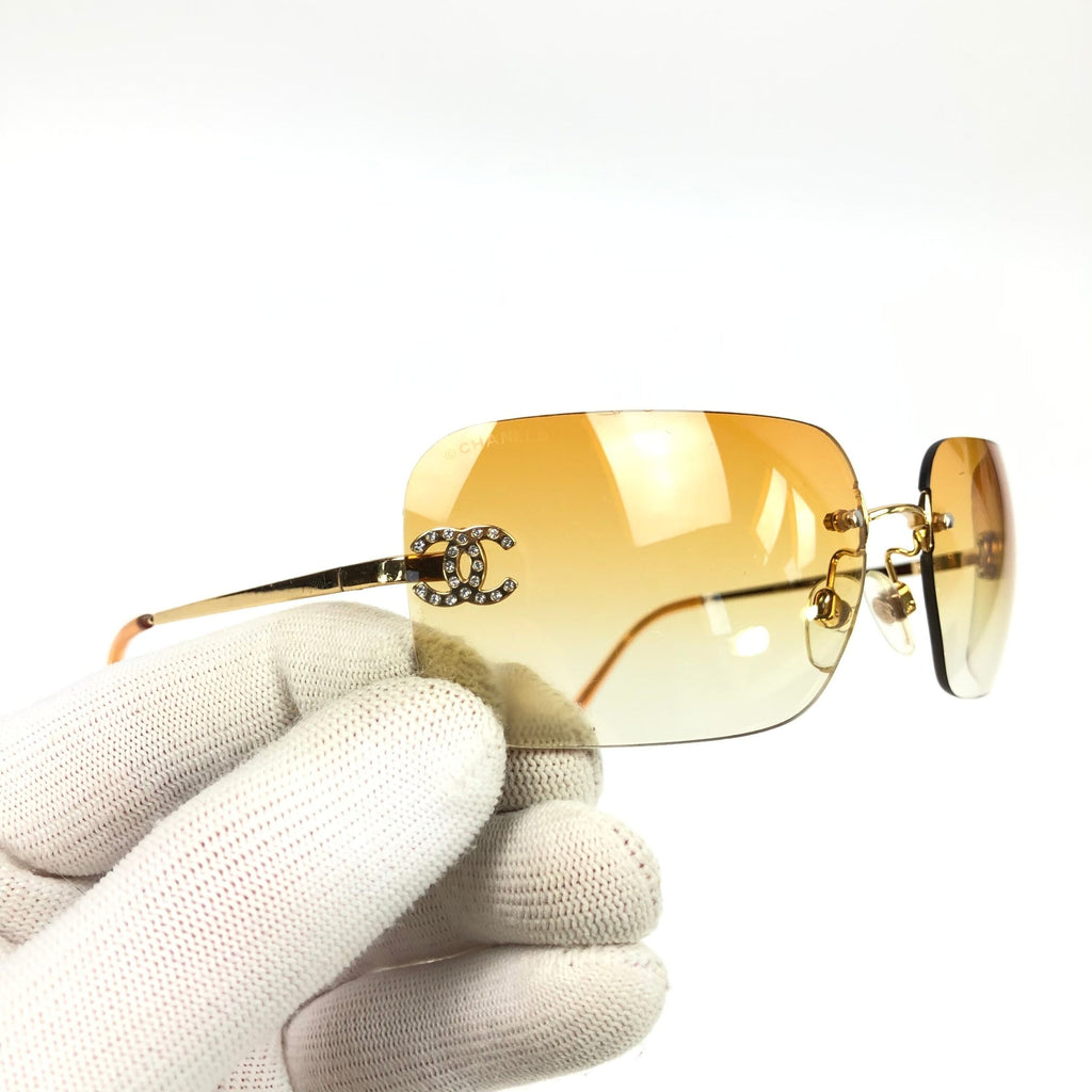CHANEL RIMLESS SUNGLASSES