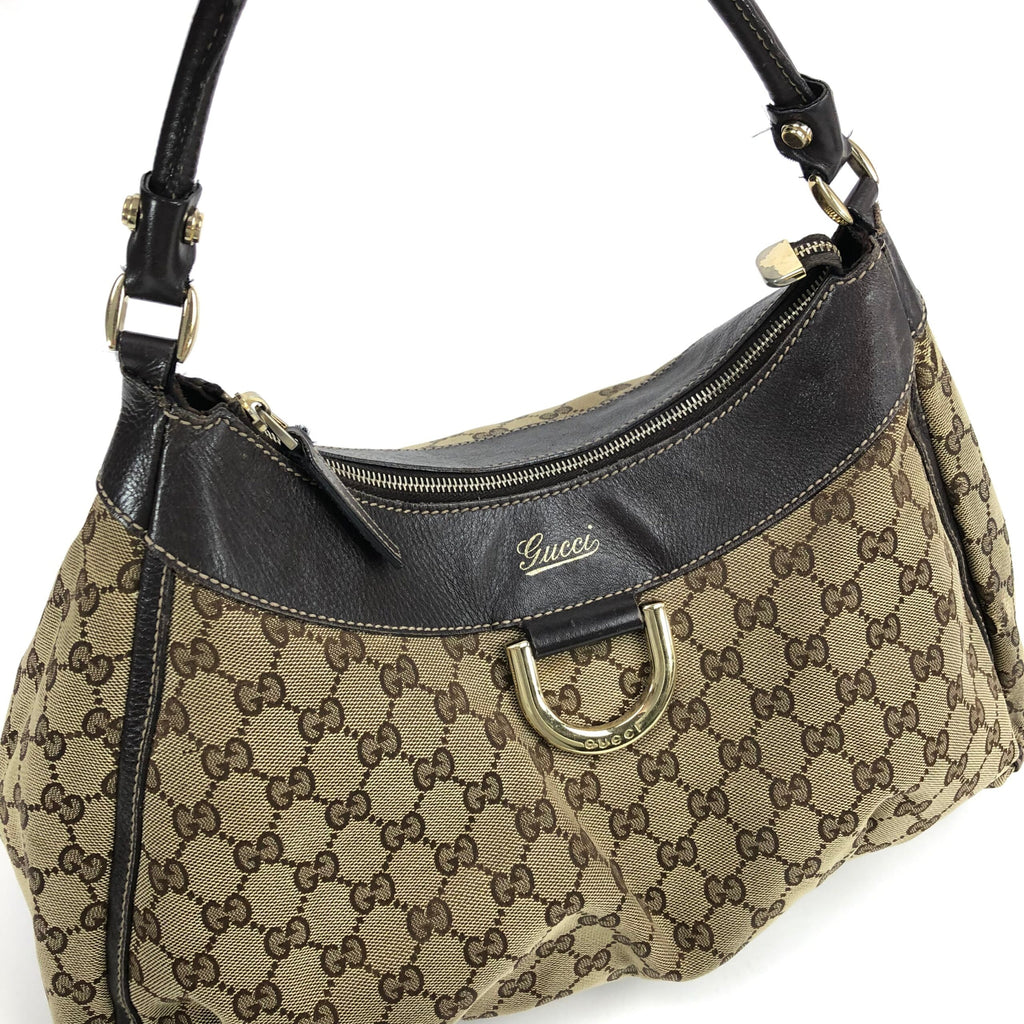 GUCCI MONOGRAM ABBEY SHOULDER BAG
