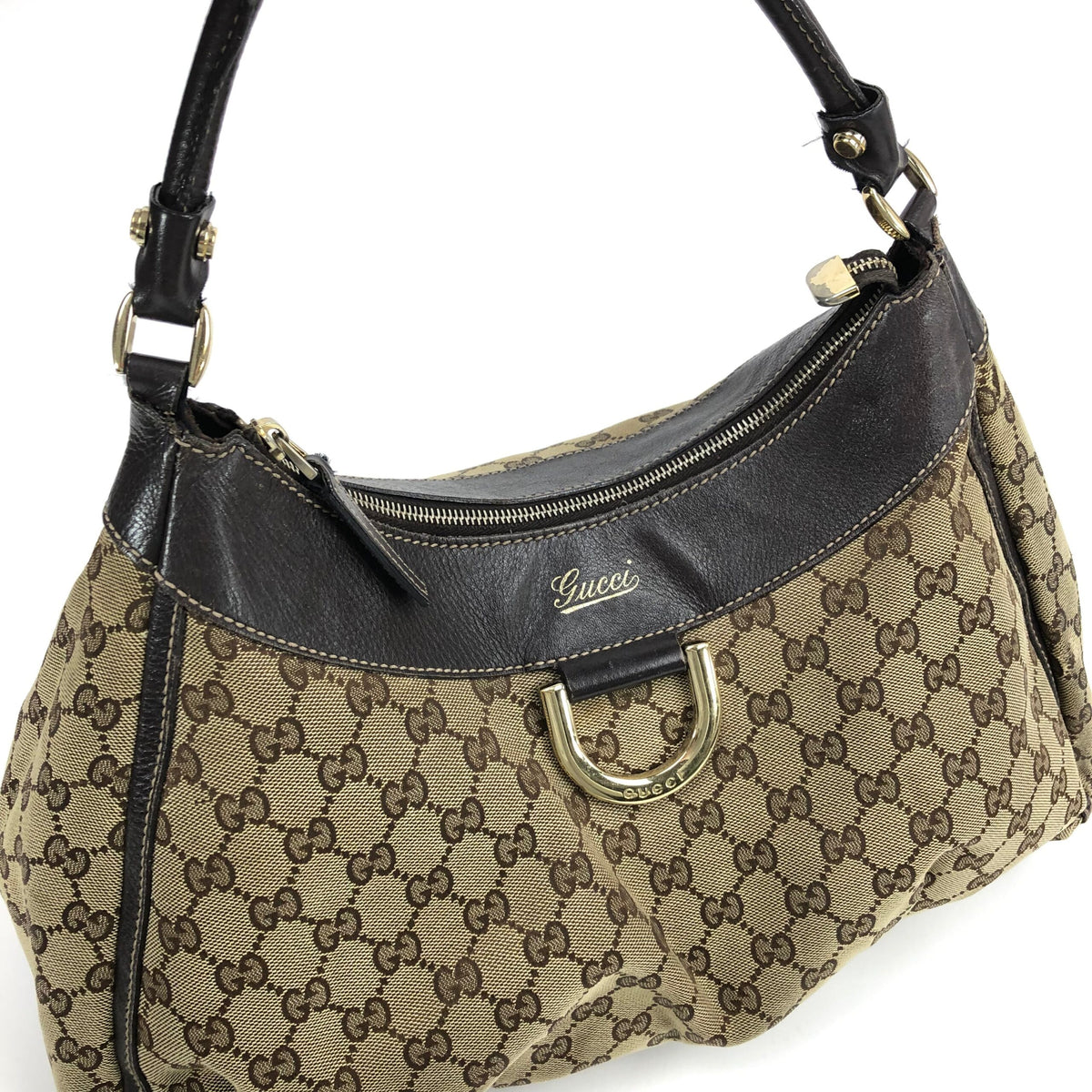 GUCCI MONOGRAM ABBEY SHOULDER BAG