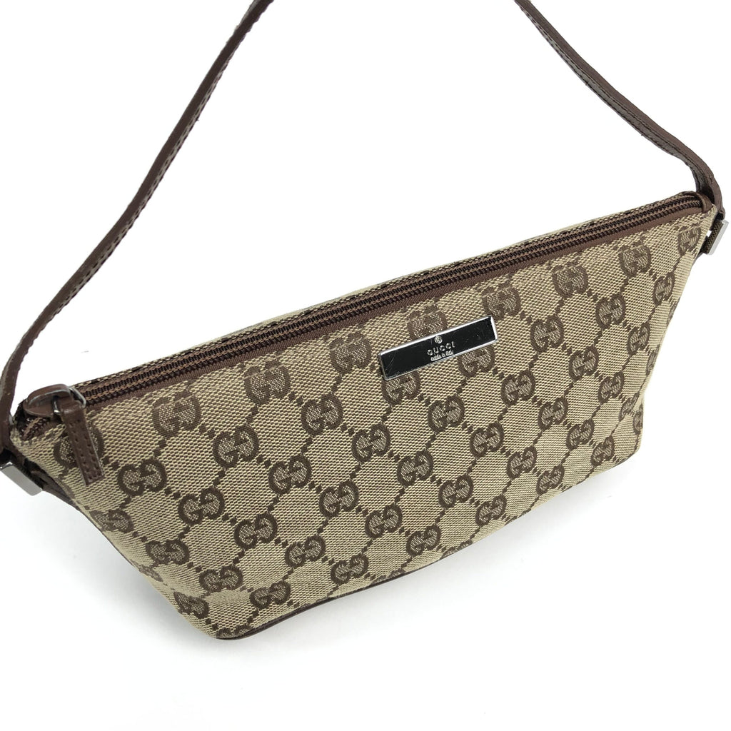 GUCCI MONOGRAM SHOULDER BAG