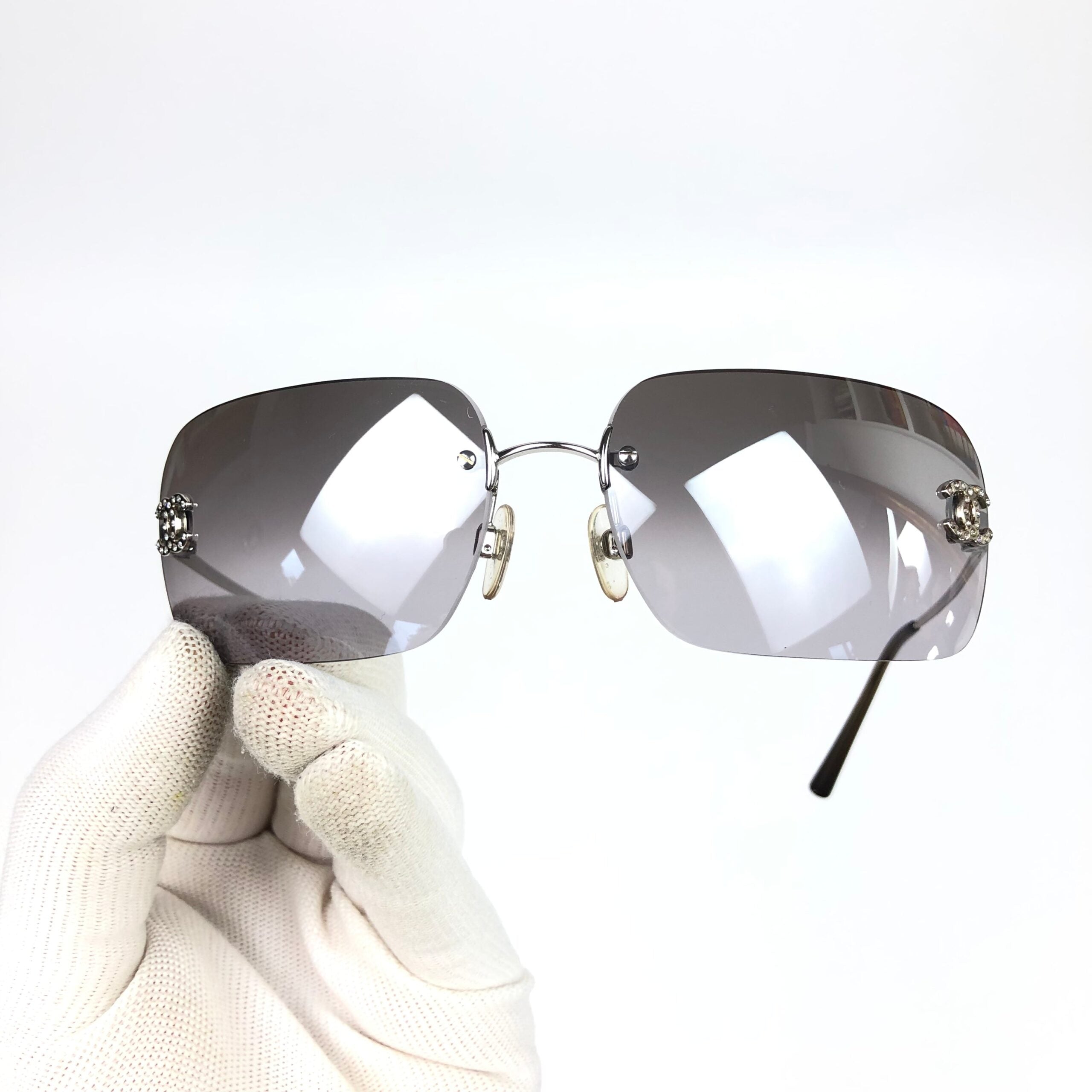 CHANEL RIMLESS SUNGLASSES
