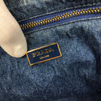 PRADA DENIM CANAPA BAG