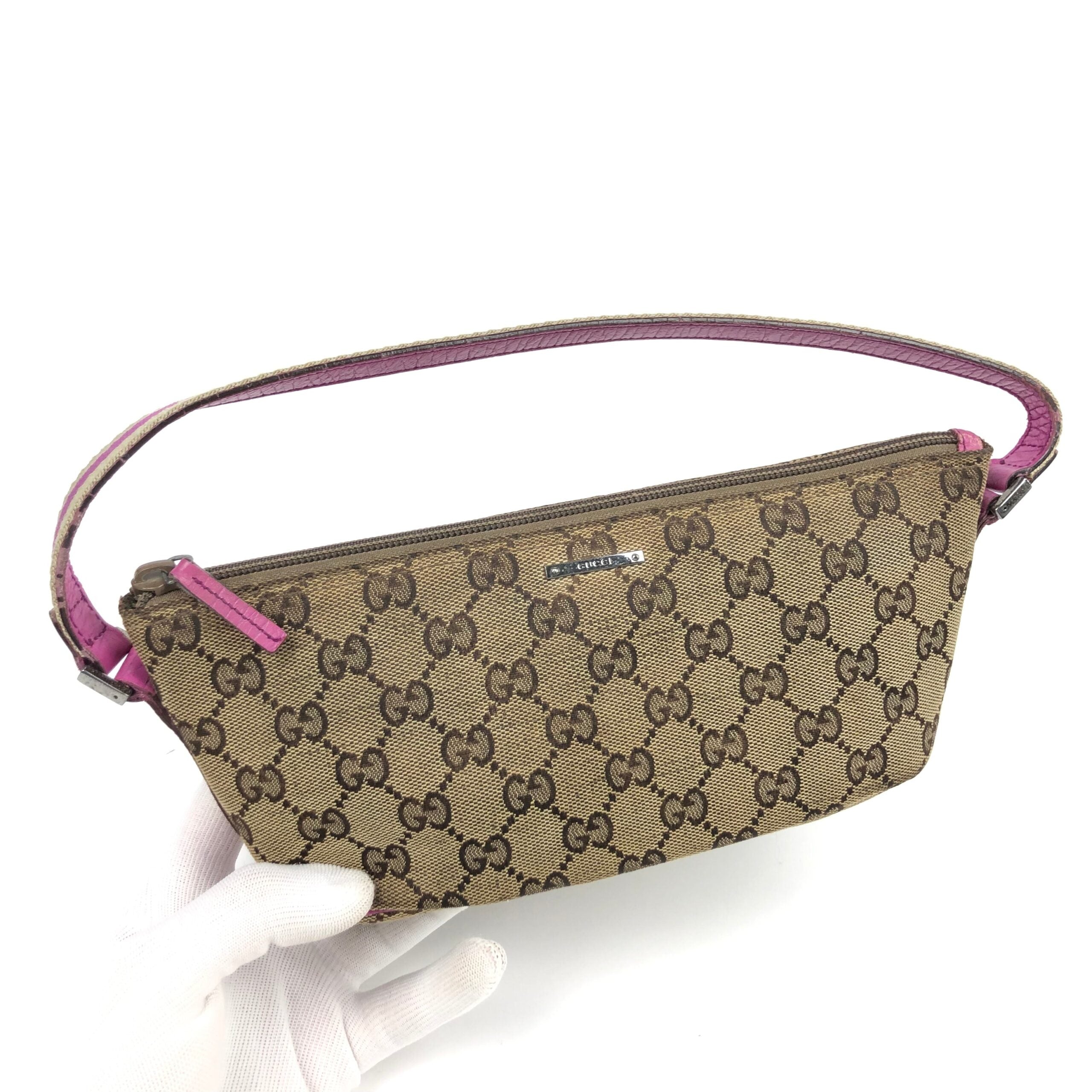 GUCCI MONOGRAM SHOULDER BAG