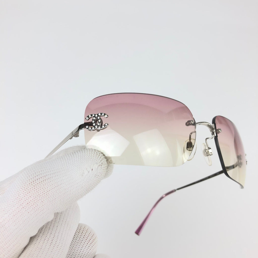 CHANEL RIMLESS SUNGLASSES