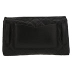 Chanel Pochette ceinture clutch-belt in black grained leather - DETAIL 7