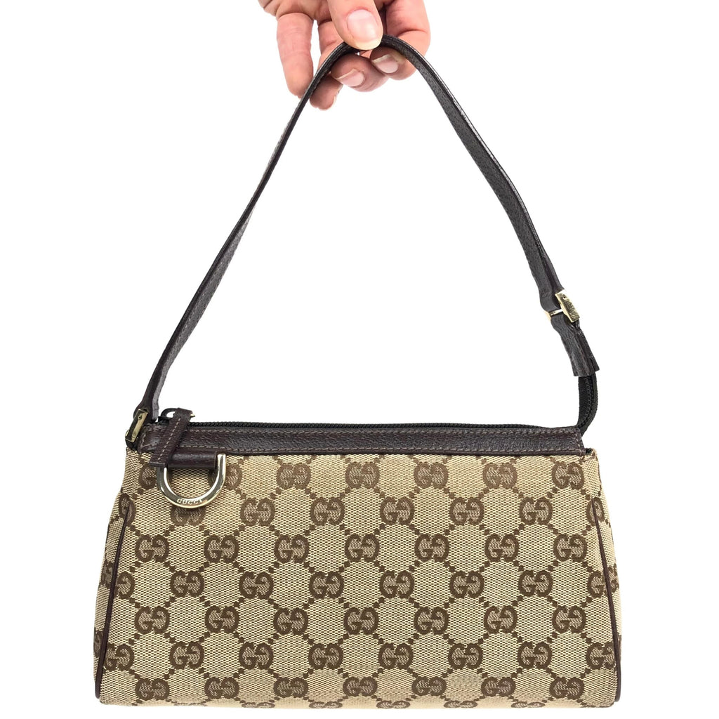 GUCCI MONOGRAM SHOULDER BAG