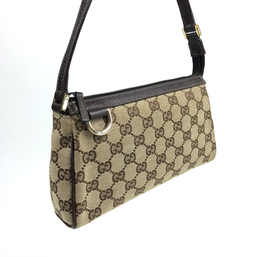 GUCCI MONOGRAM SHOULDER BAG