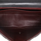 Chanel Timeless Maxi Jumbo shoulder bag in black quilted leather - DETAIL 8