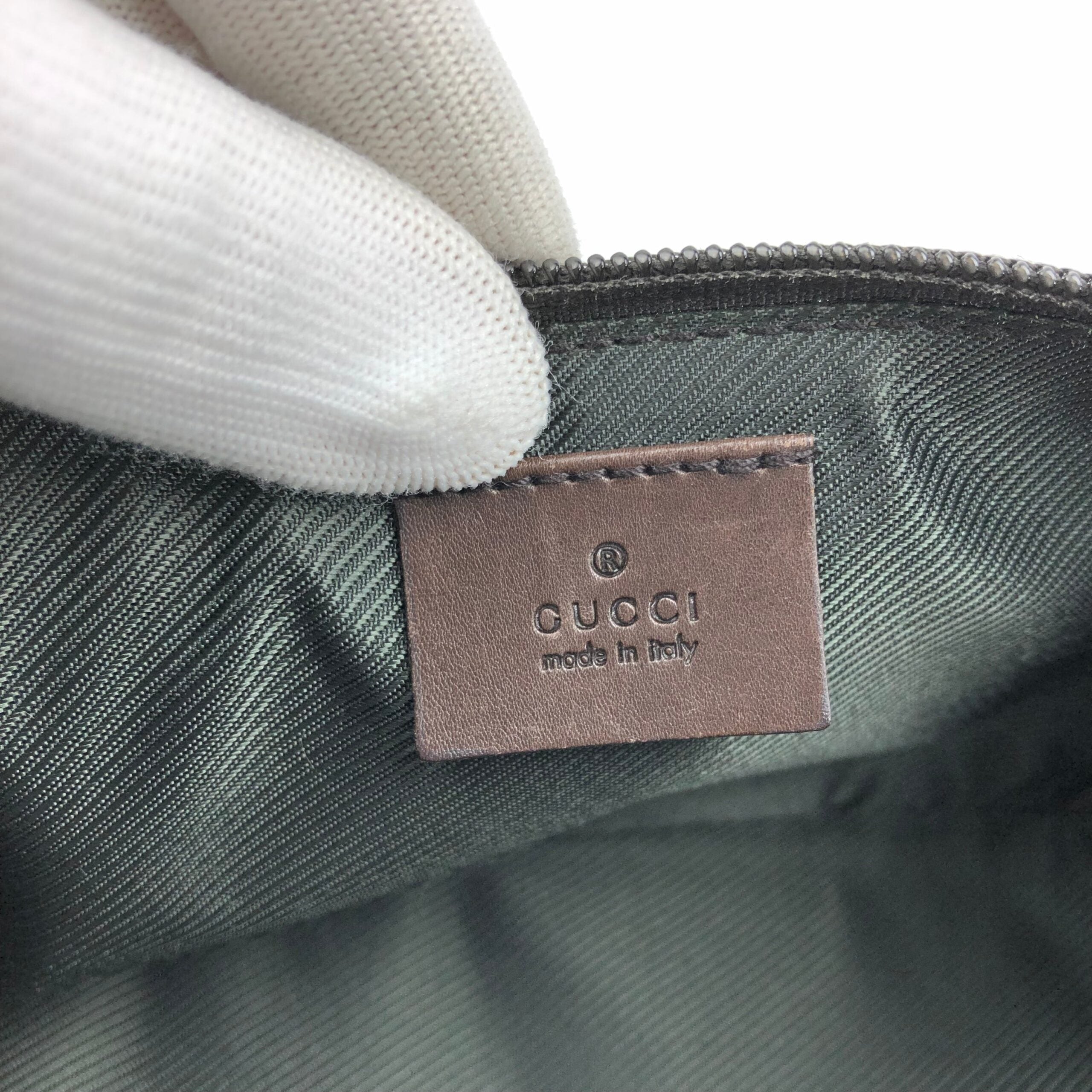 GUCCI MONOGRAM SHOULDER BAG