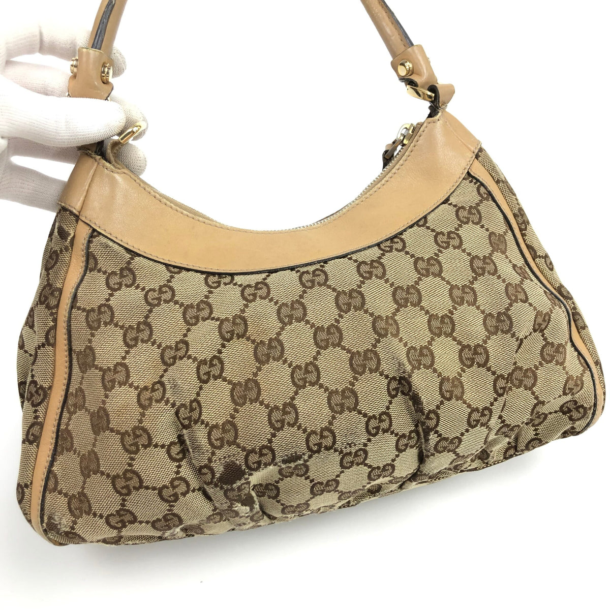 GUCCI MONOGRAM ABBEY SHOULDER BAG