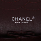 Chanel Timeless Jumbo shoulder bag in black quilted grained leather - DETAIL 9
