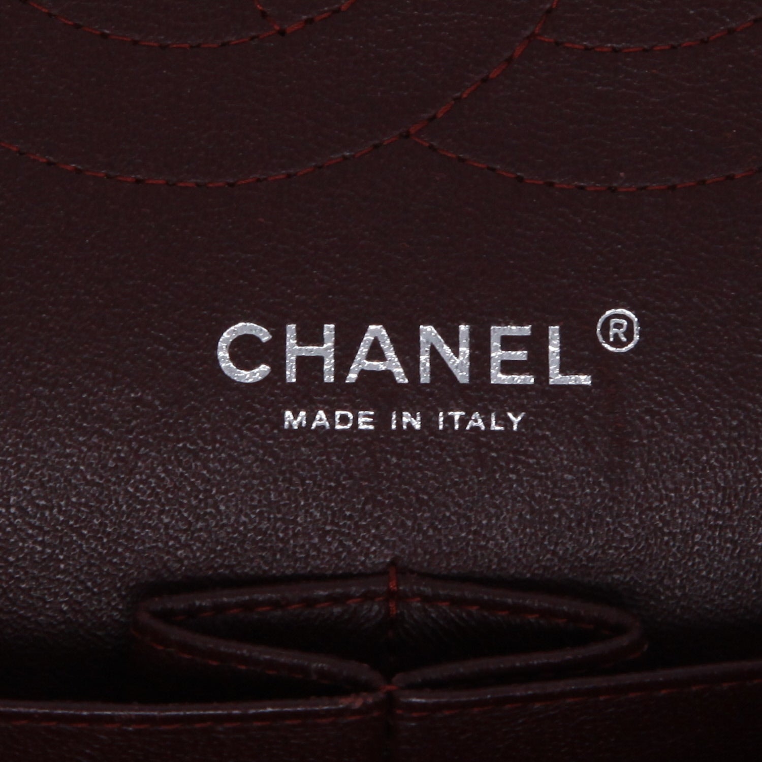 Chanel Timeless Jumbo shoulder bag in black quilted grained leather - DETAIL 9