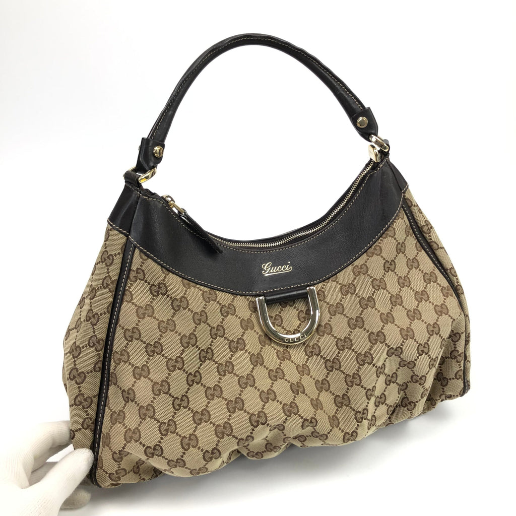 GUCCI MONOGRAM ABBEY BAG