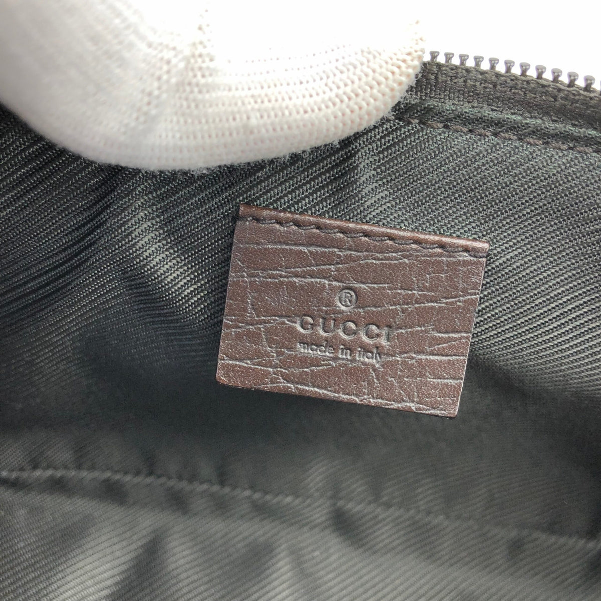 GUCCI MONOGRAM SHOULDER BAG