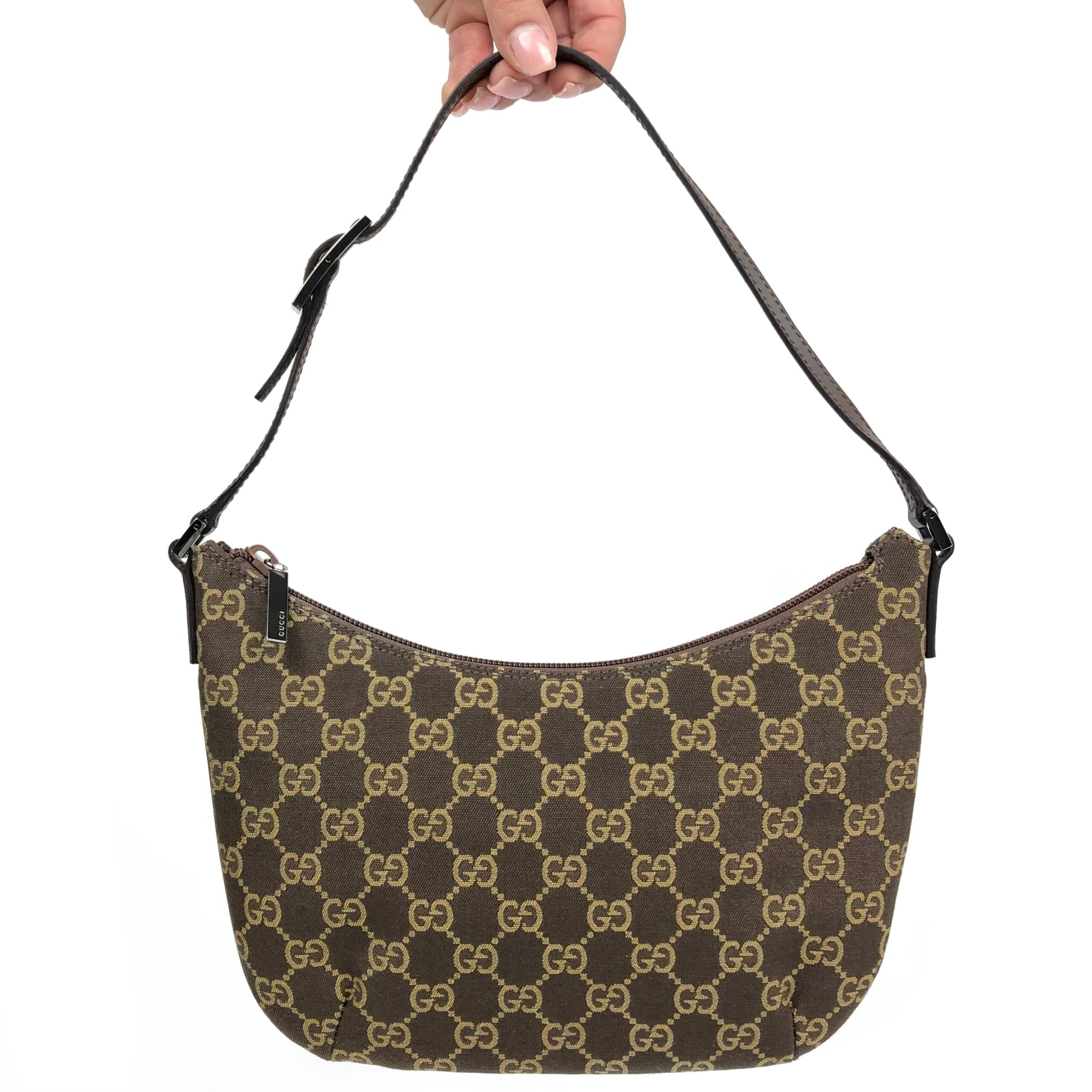 GUCCI MONOGRAM SHOULDER BAG