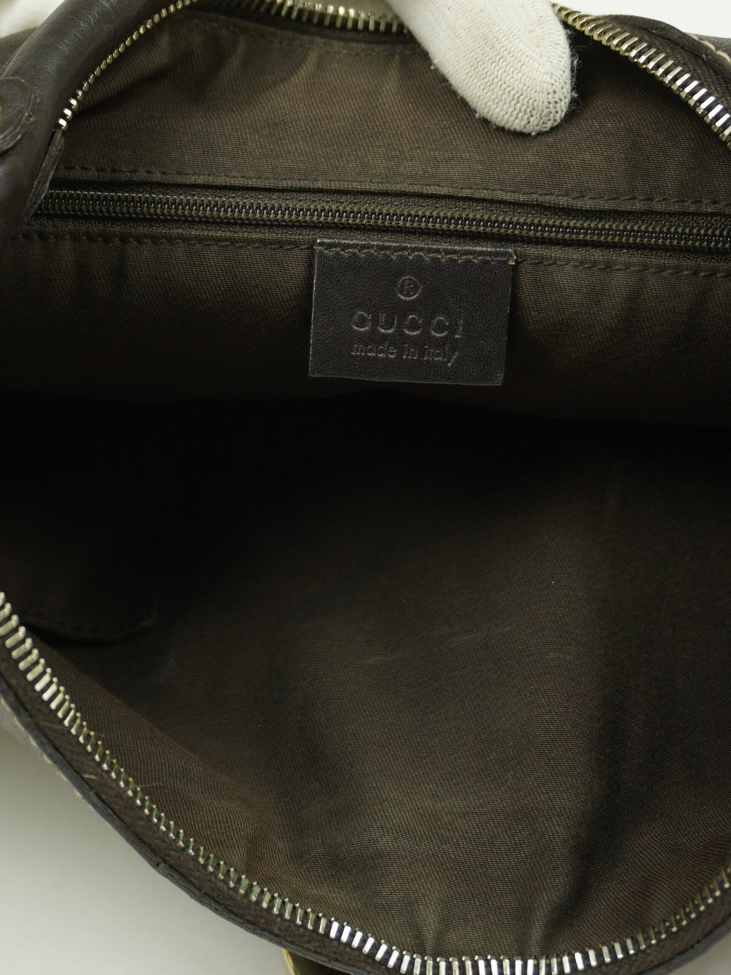 GUCCI MONOGRAM ABBEY BAG