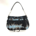 CHRISTIAN DIOR PONY HAIR DOUBLE SADDLE BAG