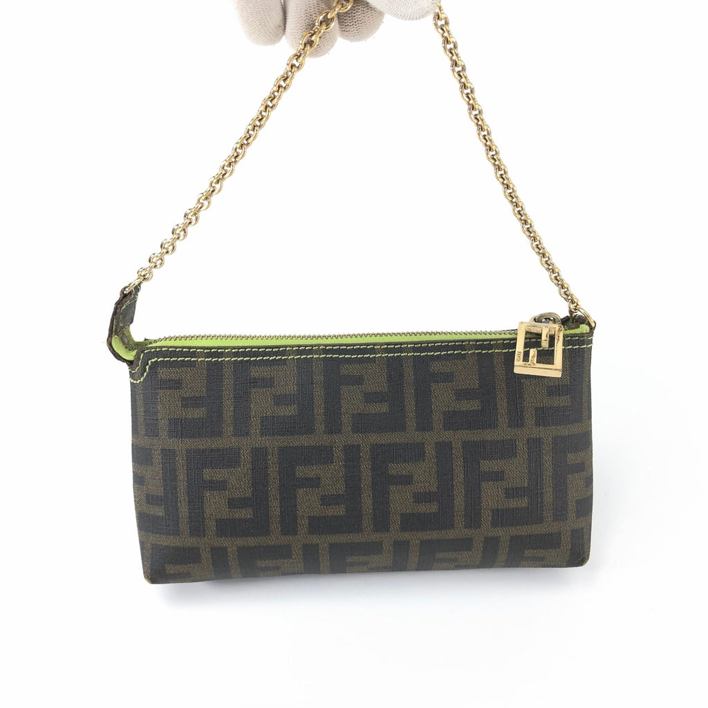 FENDI ZUCCA CHAIN BAG