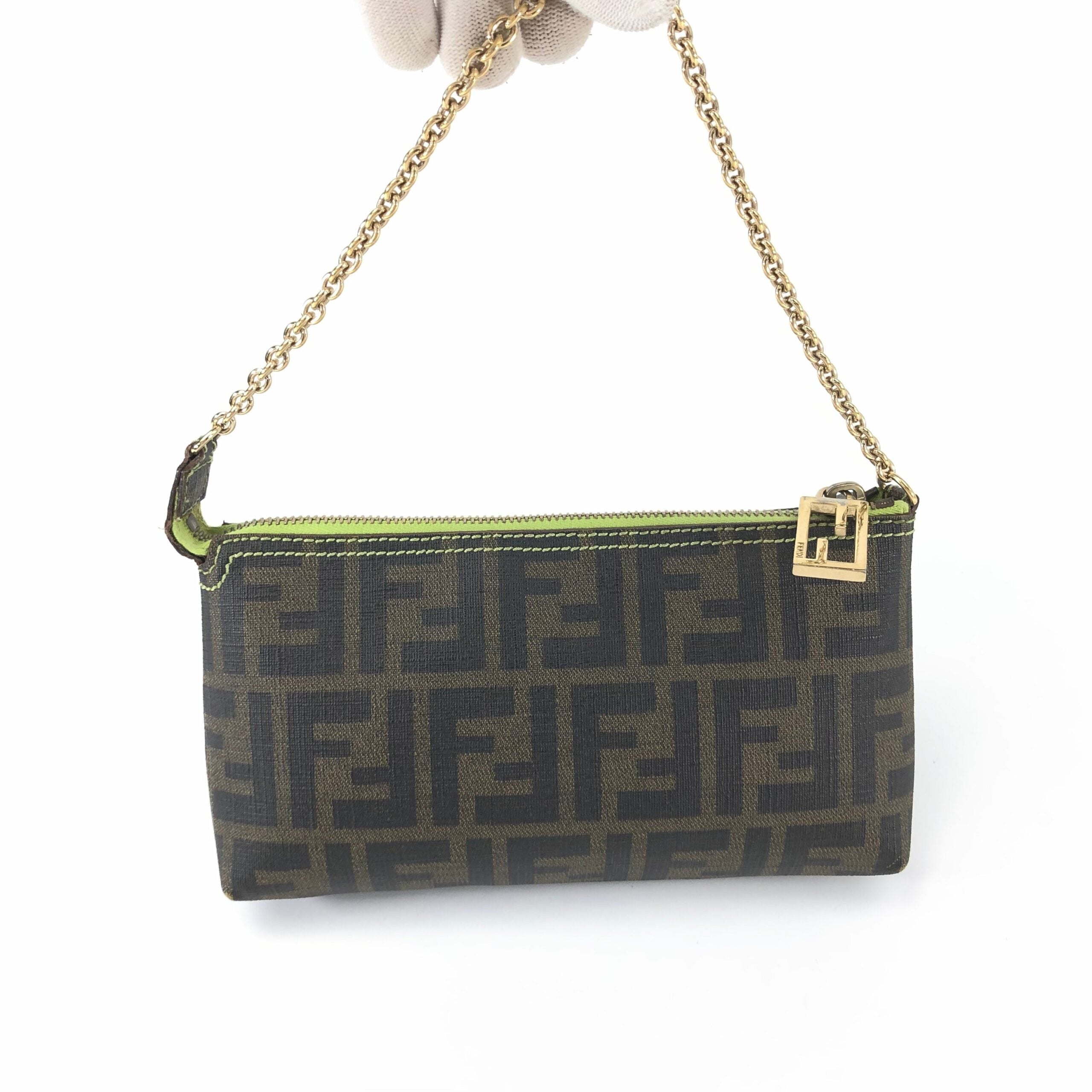 FENDI ZUCCA CHAIN BAG