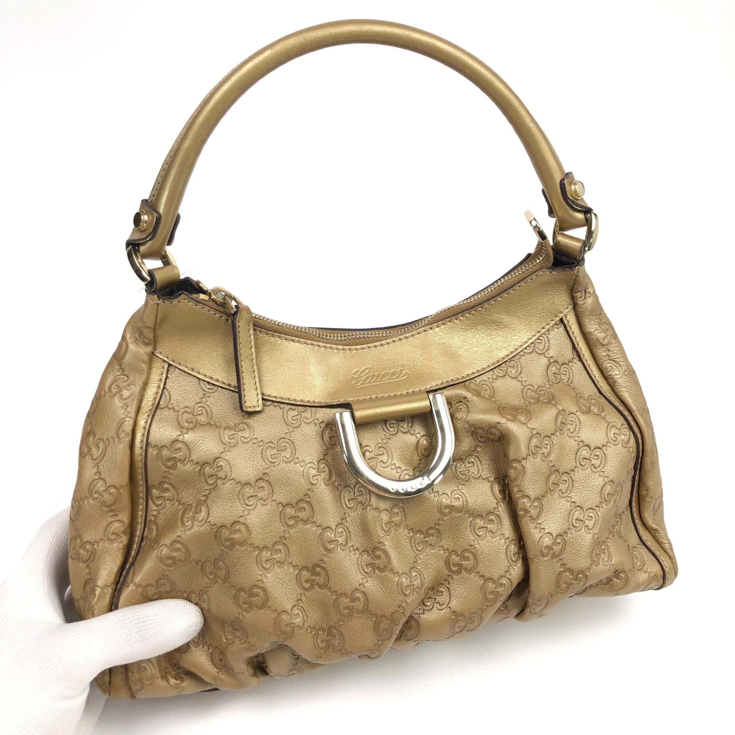 GUCCI MONOGRAM ABBEY SHOULDER BAG