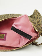 FENDI ZUCCA SHOULDER BAG