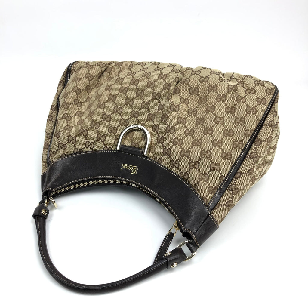 GUCCI MONOGRAM ABBEY SHOULDER BAG