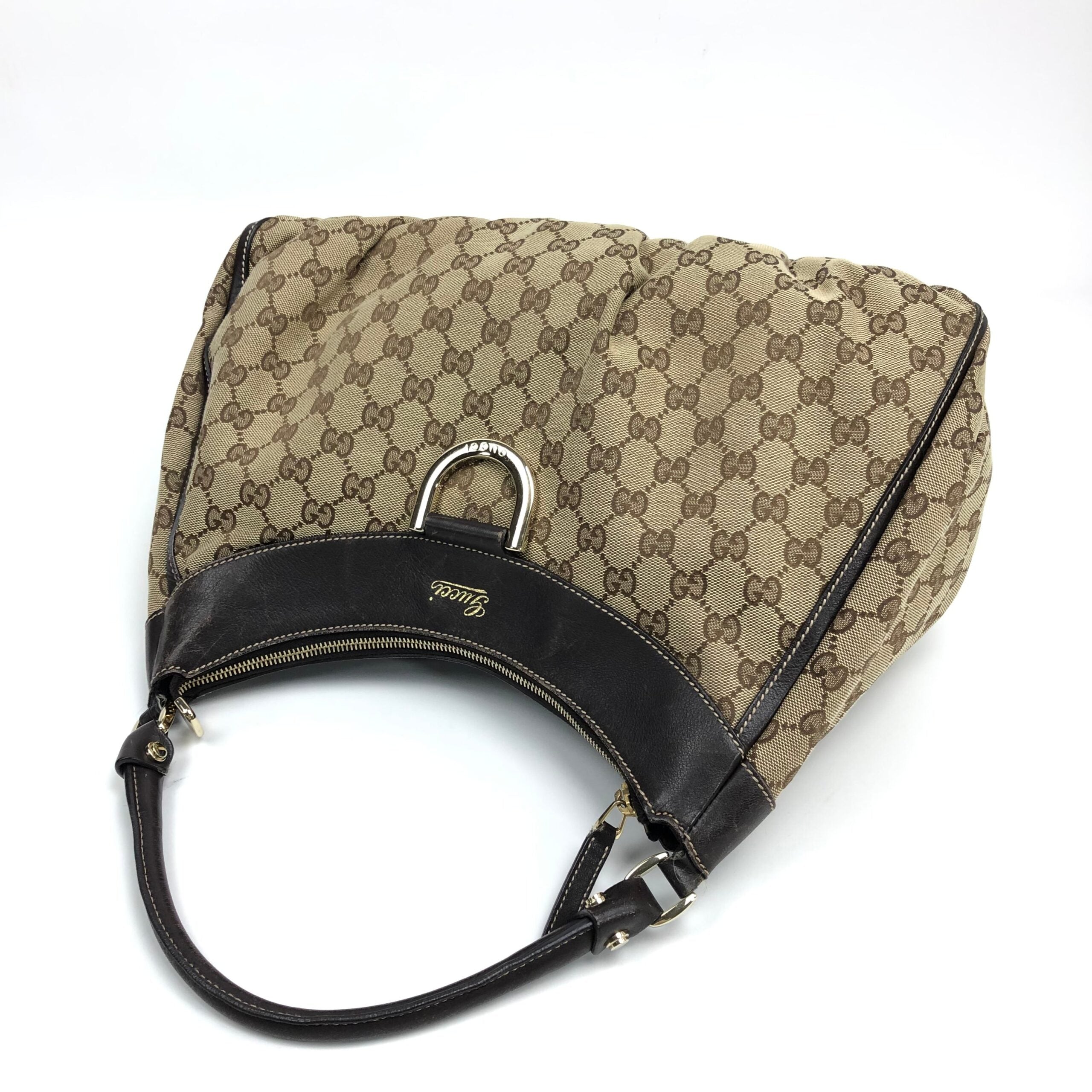 GUCCI MONOGRAM ABBEY SHOULDER BAG