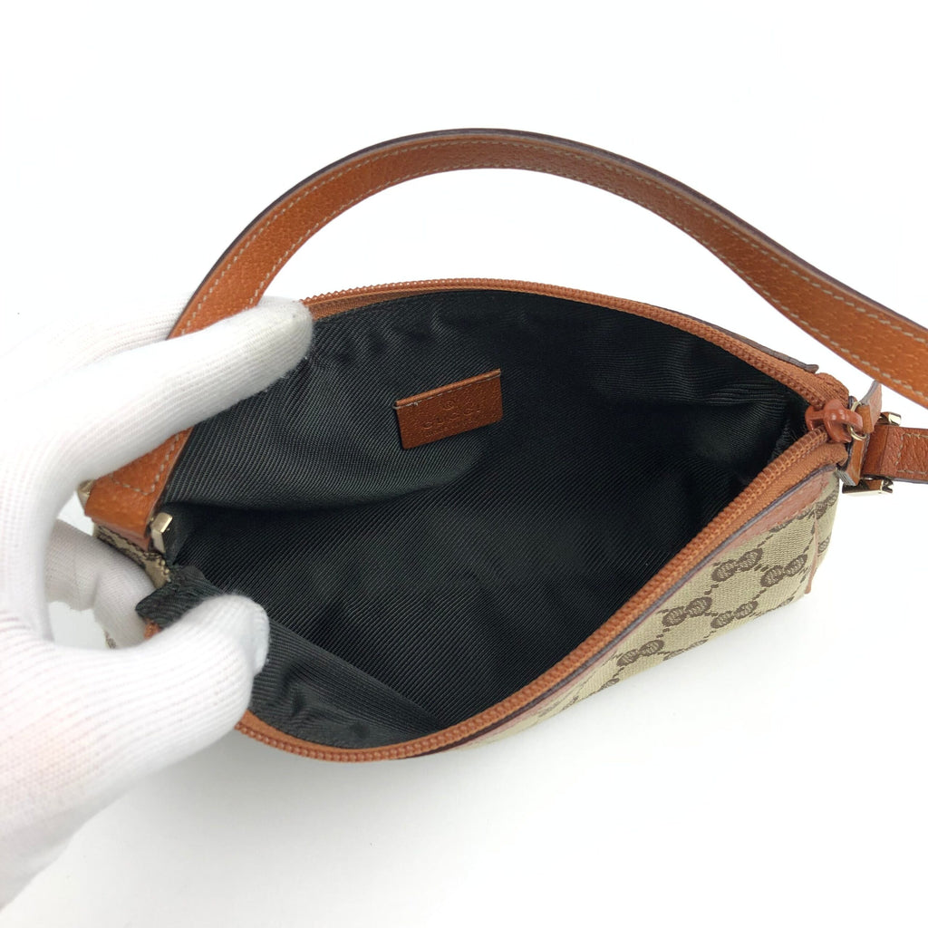 GUCCI MONOGRAM SHOULDER BAG