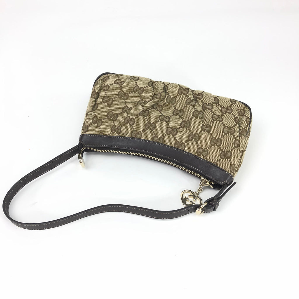 GUCCI MONOGRAM SHOULDER BAG