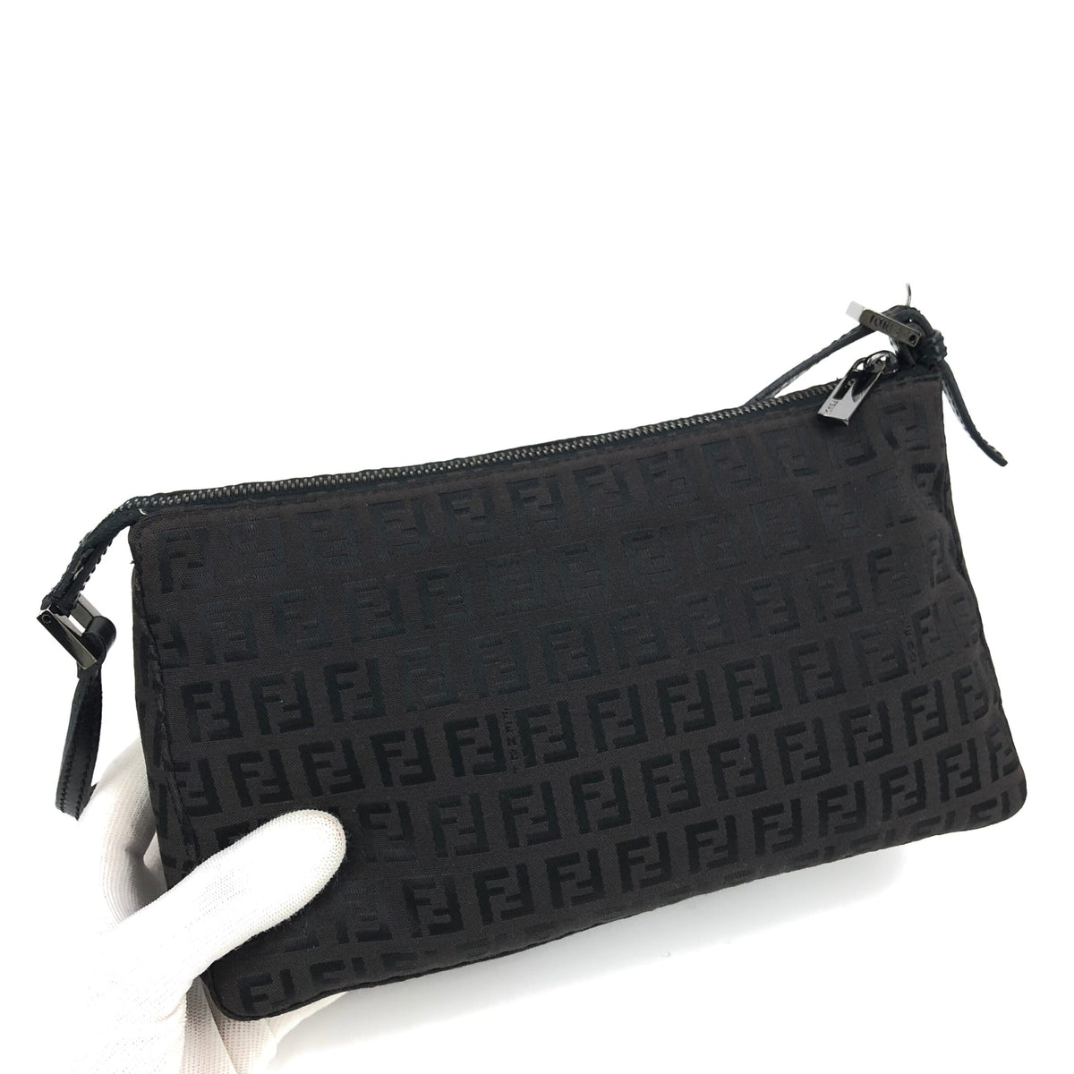 FENDI ZUCCA SHOULDER BAG