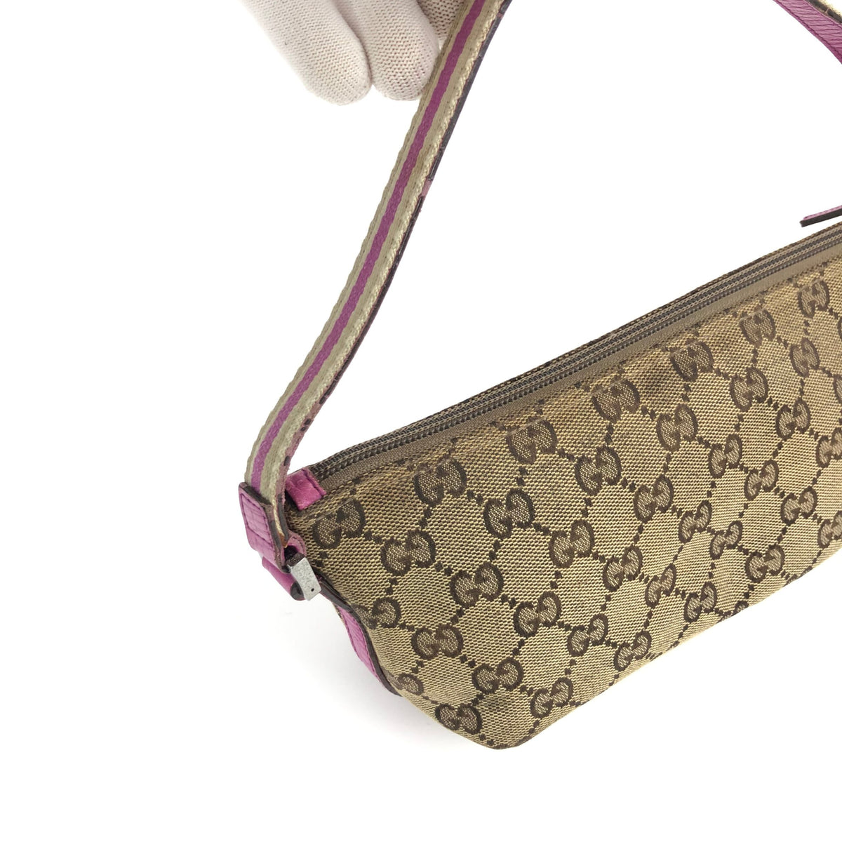 GUCCI MONOGRAM SHOULDER BAG