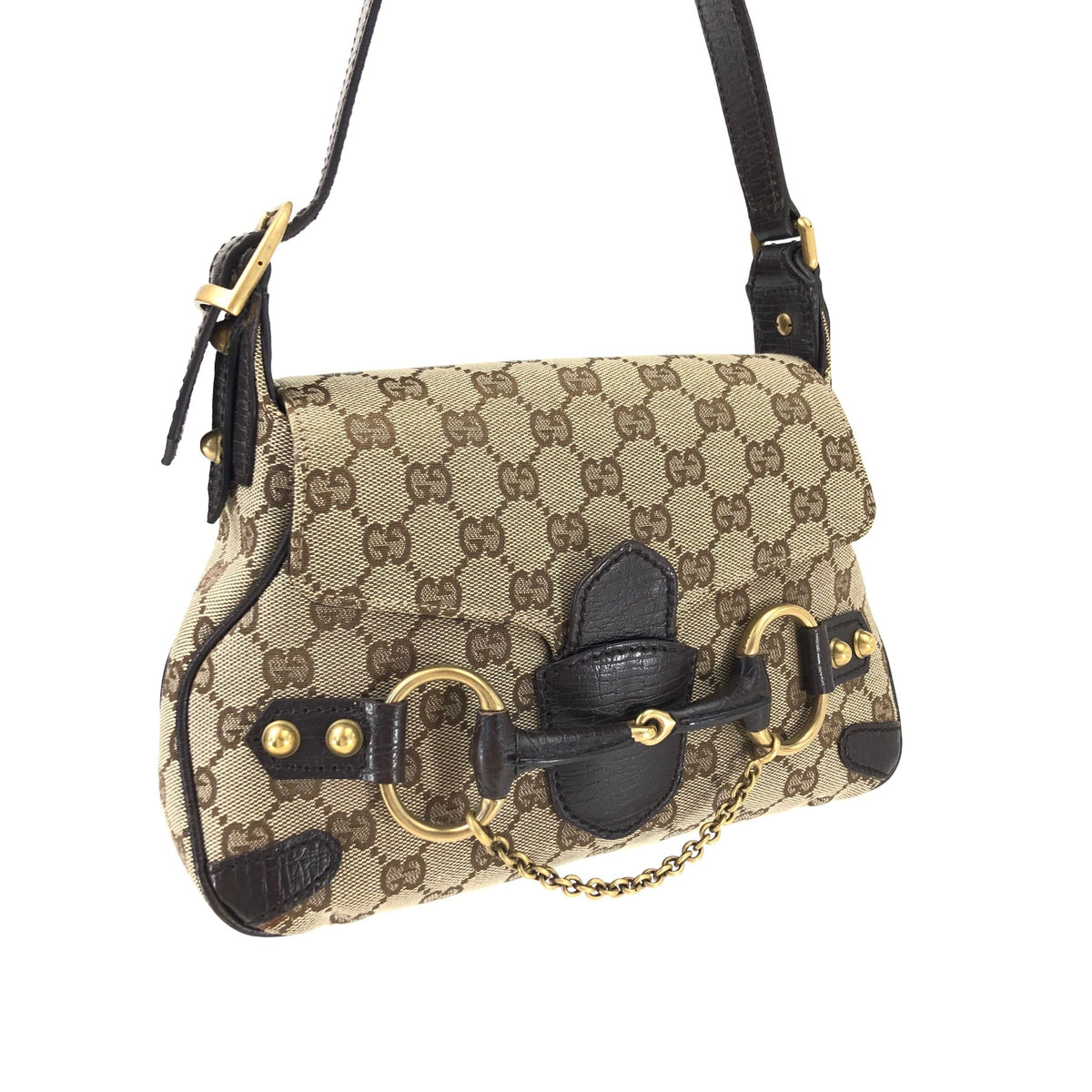 GUCCI HORSEBIT CHAIN SHOULDER BAG