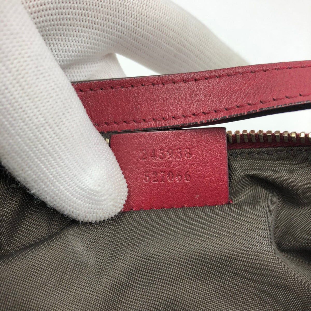 GUCCI MONOGRAM SHOULDER BAG