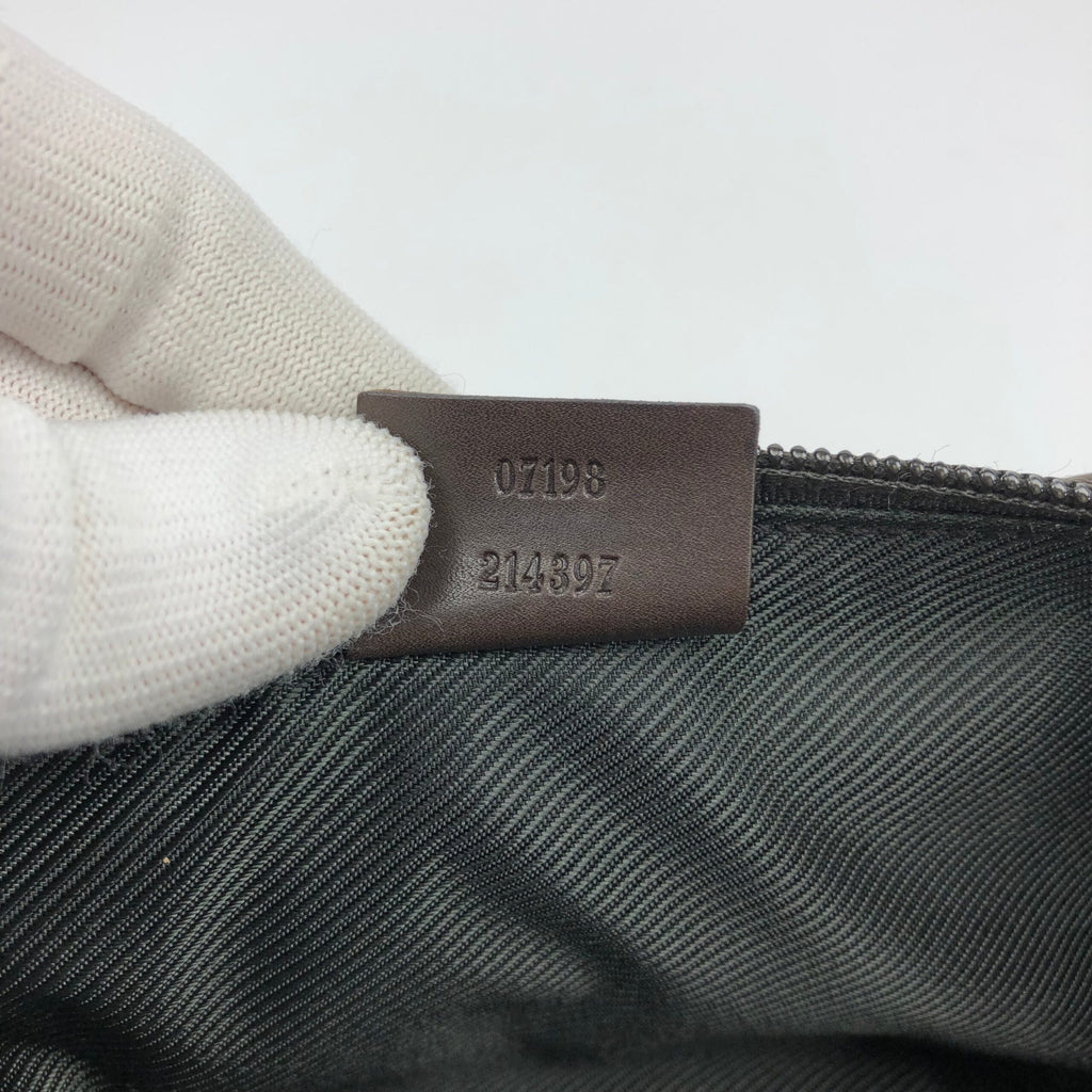 GUCCI MONOGRAM SHOULDER BAG