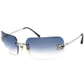 CHANEL RIMLESS SUNGLASSES