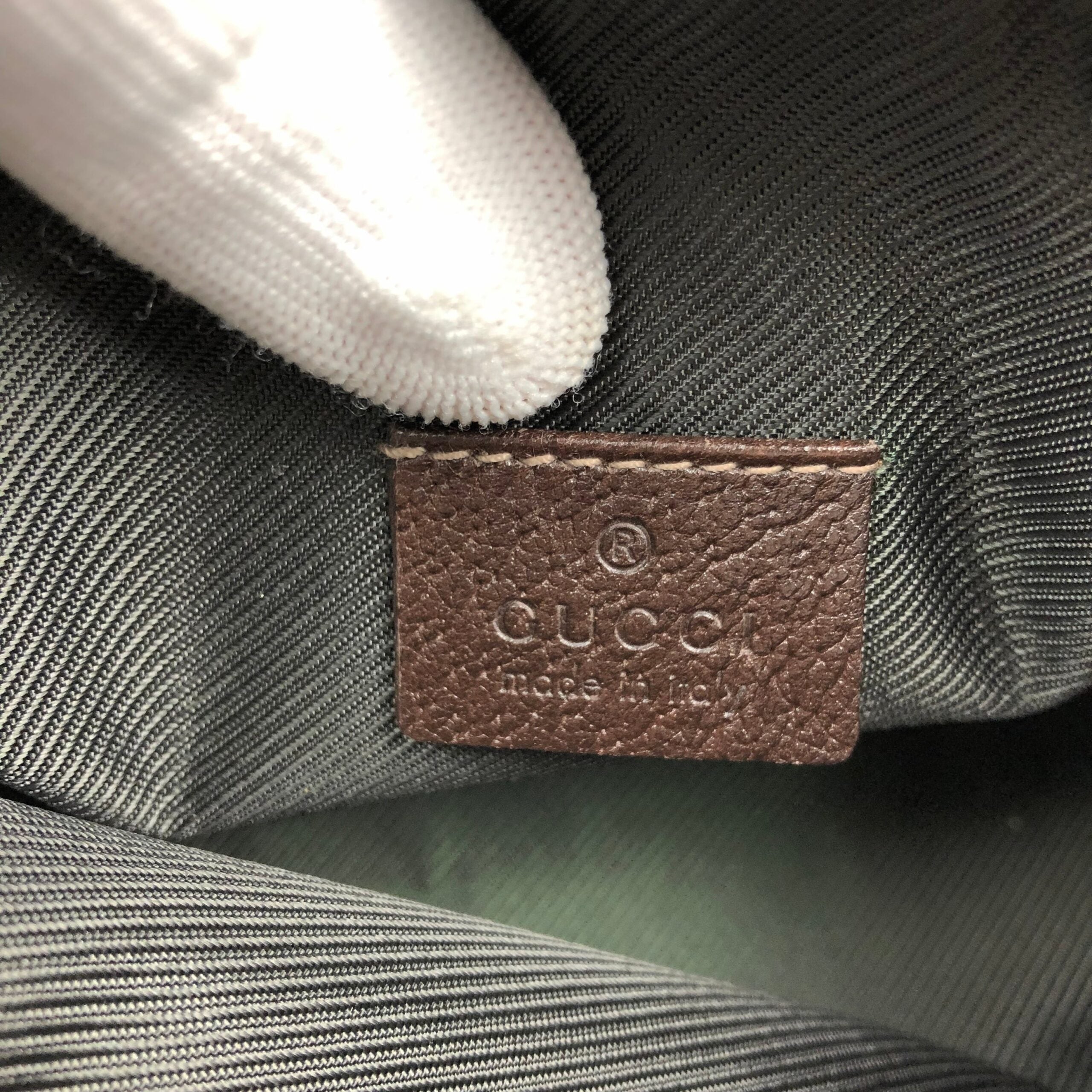 GUCCI MONOGRAM SHOULDER BAG