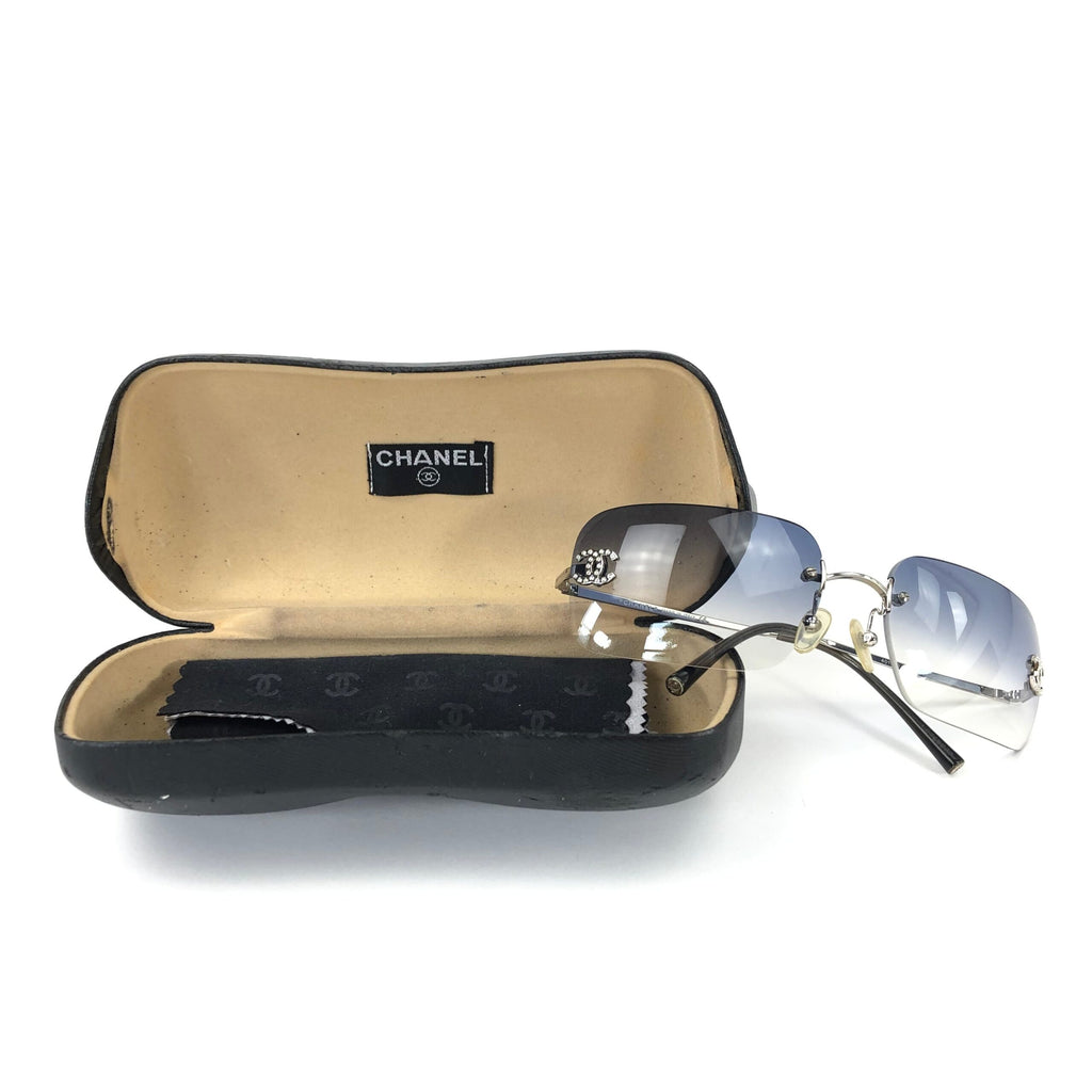 CHANEL RIMLESS SUNGLASSES