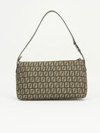 FENDI ZUCCA SHOULDER BAG