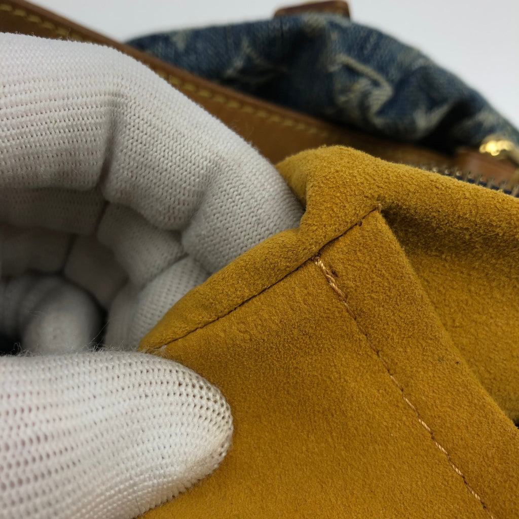 LOUIS VUITTON BAGGY PM DENIM SHOULDER BAG